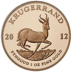 Pre-Owned 2012 South African Krugerrand 1oz Proof Gold Coin
