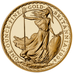 Pre-Owned 1994 UK Britannia Proof Design 1oz Gold Coin