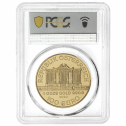 Pre-Owned 2020 Austrian Philharmonic 1oz Gold Coin - PCGS Graded MS69 - 812580.69/40781061
