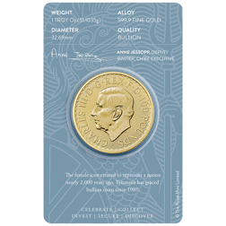 2027 UK Britannia 40th Anniversary 1oz Gold Coin - Carded