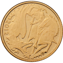 Pre-Owned 2012 UK Half Sovereign Gold Coin