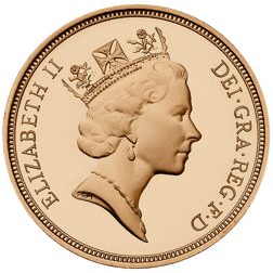 Pre-Owned 1996 UK Full Sovereign Proof Design Gold Coin