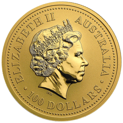 Pre-Owned 2003 Australian Kangaroo 1oz Gold Coin