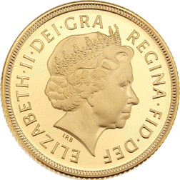 Pre-Owned 2001 UK Full Sovereign Proof Gold Coin