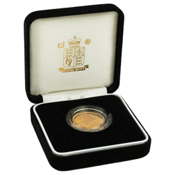 Pre-Owned 2001 UK Full Sovereign Proof Gold Coin