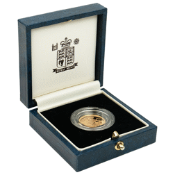 Pre-Owned 1999 UK Half Sovereign Proof Gold Coin