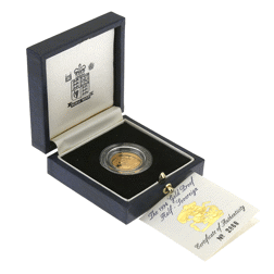 Pre-Owned 1994 UK Half Sovereign Proof Gold Coin