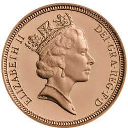 Pre-Owned 1994 UK Half Sovereign Proof Gold Coin