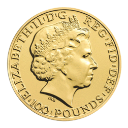 Pre-Owned 2015 UK Lunar Sheep 1oz Gold Coin