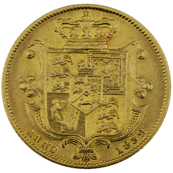 Pre-Owned 1832 London Mint William IV Full Sovereign Gold Coin