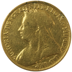 Pre-Owned 1893 UK Double Sovereign Gold Coin