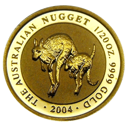 Pre-Owned Australian Nugget 1/20oz Gold Coin - Mixed Dates