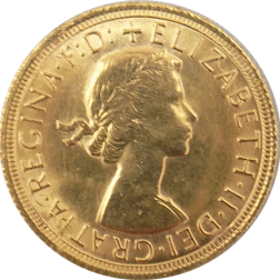 Pre-Owned 1967 UK Elizabeth II Full Sovereign Gold Coin