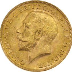 Pre-Owned 1927 South African Mint George V Full Sovereign Gold Coin