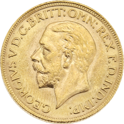 Pre-Owned 1931 South African Mint George V Full Sovereign Gold Coin