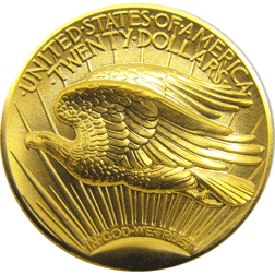 Pre-Owned 2009 USA Ultra High Relief $20 Double Eagle Gold Coin