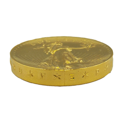 Pre-Owned 2009 USA Ultra High Relief $20 Double Eagle Gold Coin