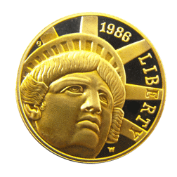Pre-Owned 1986 USA Liberty Eagle $5 Gold Coin