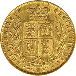 Pre-Owned 1857 London Mint Victoria Young Head 