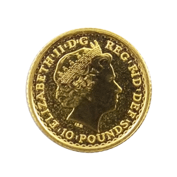 Pre-Owned 2015 UK Britannia 1/10oz Gold Coin
