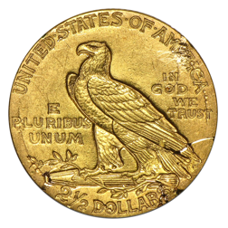 Pre-Owned USA Quarter Eagle 2 1/2 Dollar Gold Coin