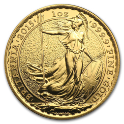 Pre-Owned 2015 UK Britannia 1oz Gold Coin