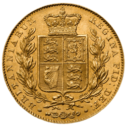 Pre-Owned 1839 London Mint Victoria Full Sovereign Gold Coin