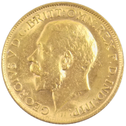 Pre-Owned 1923 London Mint George V Full Sovereign Gold Coin