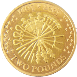 Pre-Owned 2005 Guy Fawkes £2 Gold Coin