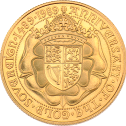 Pre-Owned 1989 UK Double Sovereign Gold Coin