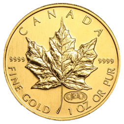 Pre-Owned 2000 Canadian Maple 'Millennium Privy' 1oz Gold Coin