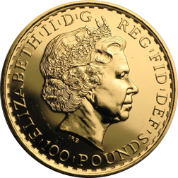 Pre-Owned UK Britannia 1oz Gold Coin (1987 - 2012) - Mixed Dates