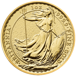 Pre-Owned Post 2012 UK Queen Elizabeth II Britannia 1oz Gold Coin - Mixed Dates