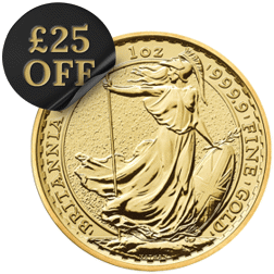 Pre-Owned UK Queen Elizabeth II Britannia 1oz Gold Coin (2014 - 2023) - Mixed Dates