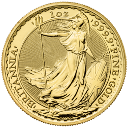 Pre-Owned UK Queen Elizabeth II Britannia 1oz Gold Coin (2014 - 2023) - Mixed Dates