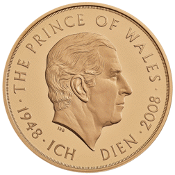 Pre-Owned 2008 'The Prince of Wales' £5 Proof Gold Coin