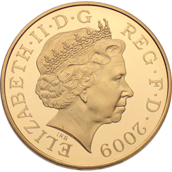 Pre-Owned 2009 Henry VIII £5 Proof Gold Coin