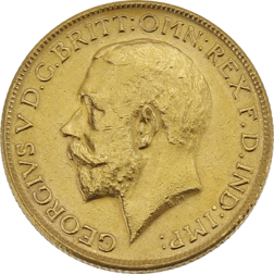Pre-Owned 1931 Perth Mint George V Full Sovereign Gold Coin