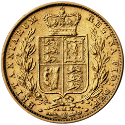 Pre-Owned 1882 Melbourne Mint Victoria Young Head 