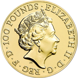 Pre-Owned 2016 UK Lunar Monkey 1oz Gold Coin