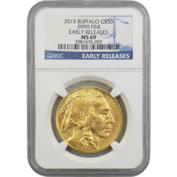 Pre-Owned 2014 USA Buffalo Gold Coin NGC Graded MS 69