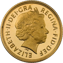 Pre-Owned 2007 UK Full Sovereign Proof Design Gold Coin