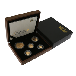 Pre-Owned 2012 UK Proof Sovereign 5 Coin Collection