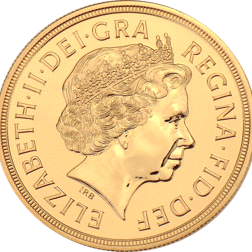 Pre-Owned 2009 UK Brilliant Uncirculated £5 Sovereign Gold Coin