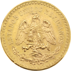 Pre-Owned Mexican 50 Peso Gold Coin - Restrike