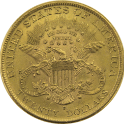 Pre-Owned 1899 USA $20 Double Eagle Gold Coin