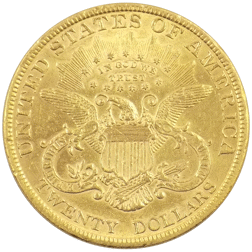 Pre-Owned 1879 USA $20 Double Eagle Gold Coin