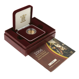 Pre-Owned 2006 UK Proof Half Sovereign Gold Coin