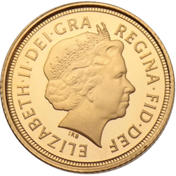 Pre-Owned 2007 UK Half Sovereign Proof Gold Coin