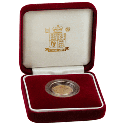 Pre-Owned 2007 UK Half Sovereign Proof Gold Coin